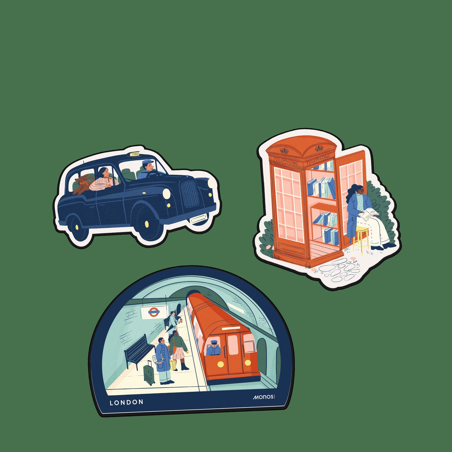London Destination Stickers